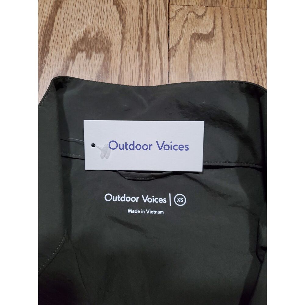 OUTDOOR VOICES Womens XS Recnylon Jacket Wind Breaker Gorpcore Retro 80s 90 New - Picture 6 of 8